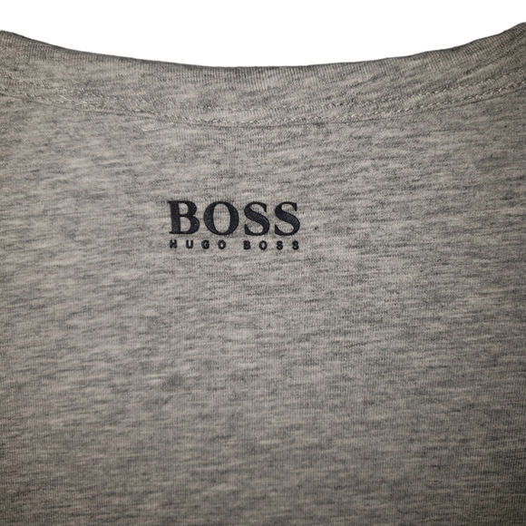 Boss Green Togn 2 Long Designer Lounge Preppy Sleeved T Shirt - Men's - Picture 5 of 7